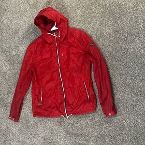 Red Polo Windbreaker jacket (Size Small)